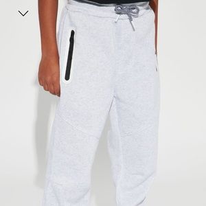 Heather grey joggers